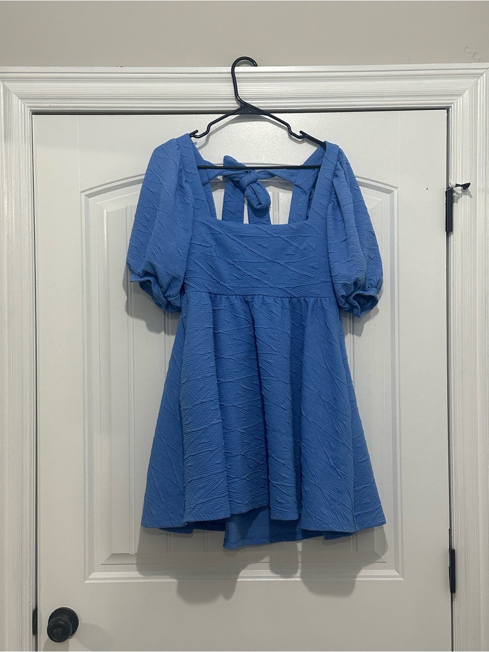Free People Blue babydoll Dress